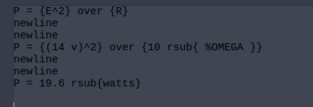 OpenOffice Math Formula Primer