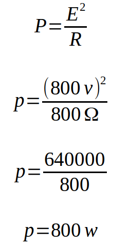 Equation Primers 1: Ohms Law / Power / Voltage Ratio.